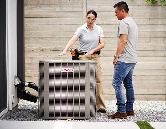 New Lennox Air Conditioning Installation by Daniel's Heating and Refrigeration