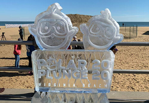 Polar Plunge Ice Sculpture