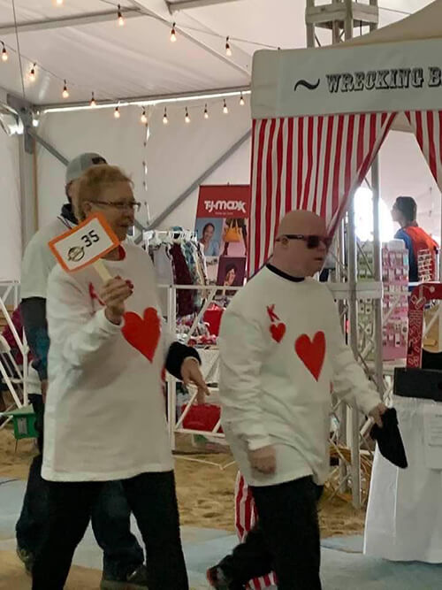 Tracy & Tony at Polar Plunge 2020