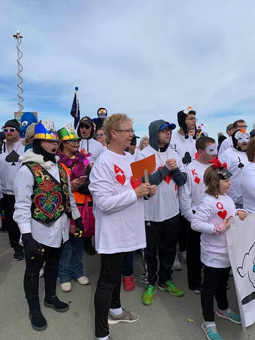 Tracy at Polar Plunge 2020